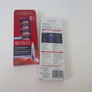 2 Boxes L'Oreal Paris Revitalift Triple Power1.9% Hyaluronic Acid 7Day Treatment
